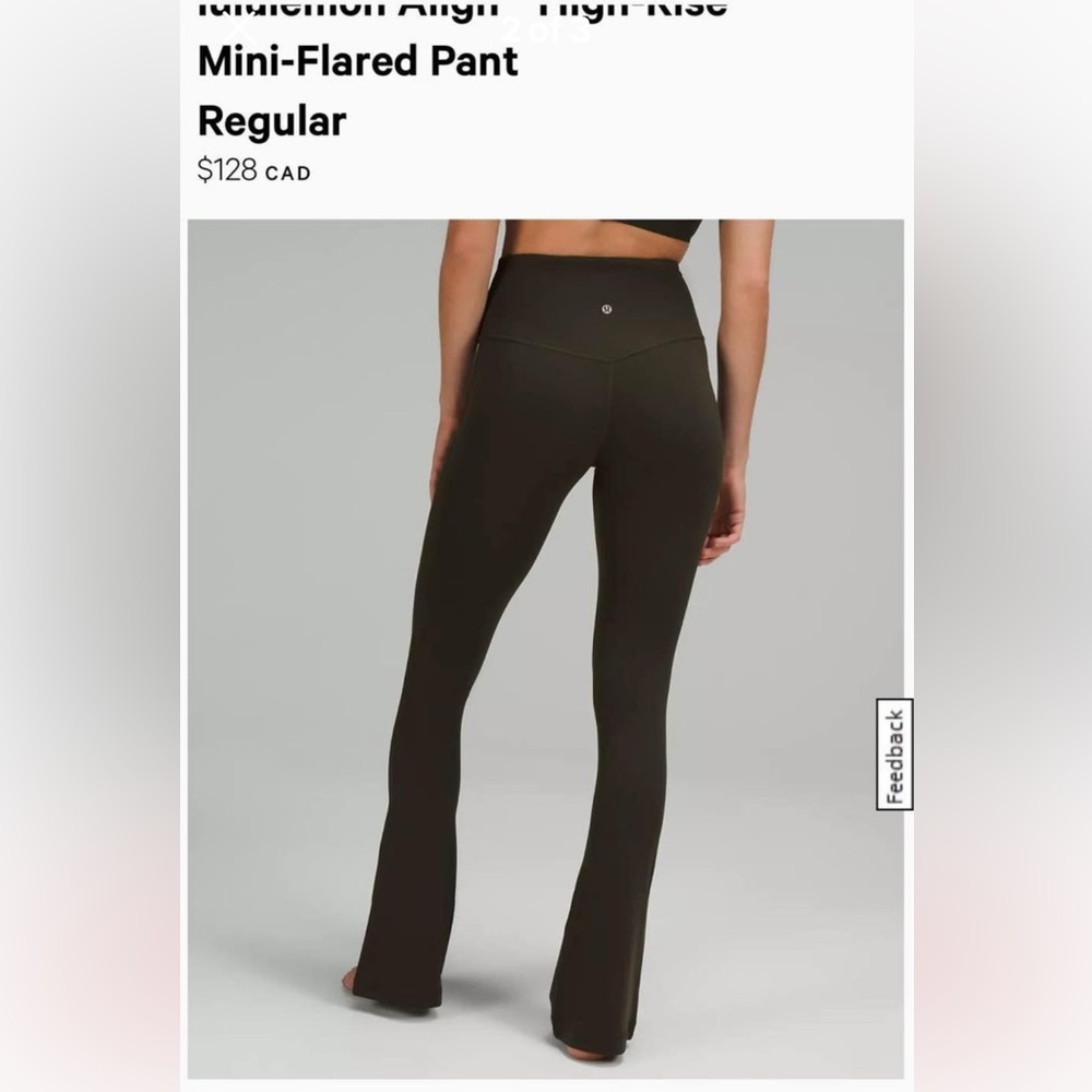lululemon Align™ High-Rise Mini-Flared Pant